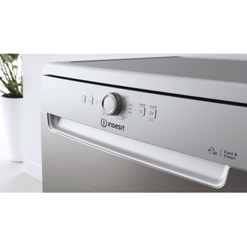 Indesit Lavavajillas Libre instalación DFE 1B19 X Libre instalación F Lifestyle control panel