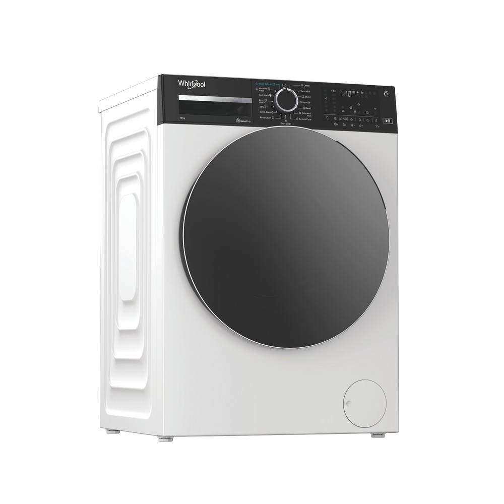 Whirlpool Maşină de spălat rufe Independent WAM 09WBC EE Alb Încărcare frontală A Perspective