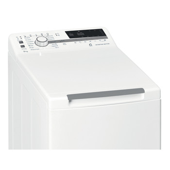 Whirlpool Mosógép Szabadonálló TDLR 7221BS EU/N Fehér Felültöltős E Control panel