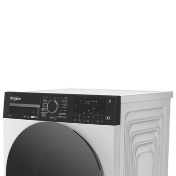 Whirlpool Wasdroger Vrijstaand WPD 0649W ADS BE Wit Voorlader Lifestyle control panel