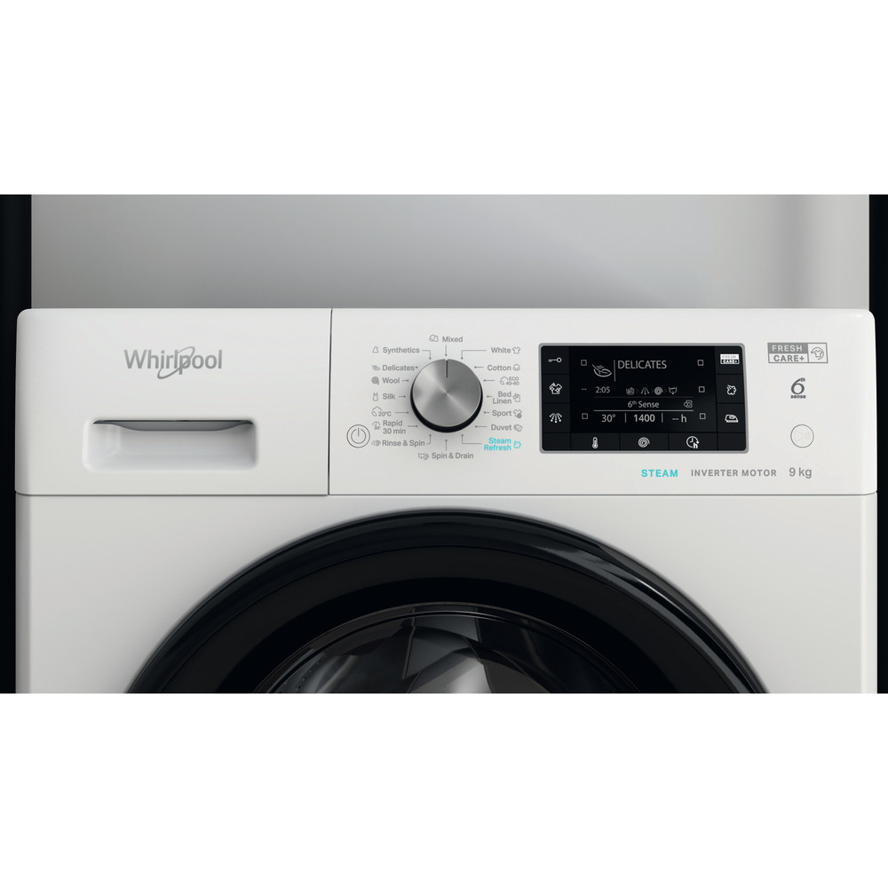Whirlpool Perilica za rublje Samostojeći FFD 9479 BV EE Bijela Prednje punjenje A Lifestyle control panel