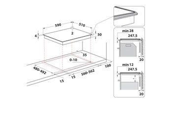 0401￤オーダーページ Індукційна плита Whirlpool - WS S4060 BF | European Appliances