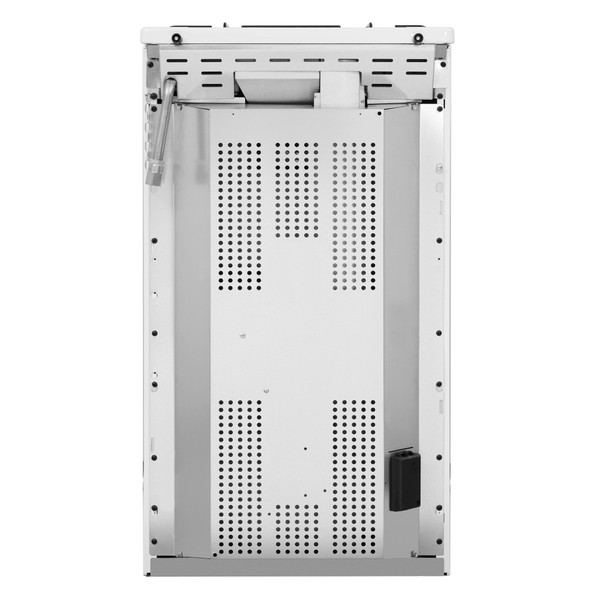 Indesit Double Cooker ID5G00KMW/UK White A+ Enamelled Sheetmetal Back / Lateral