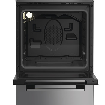 Indesit šporet I5E5PMS Srebrna Electrical Frontal open