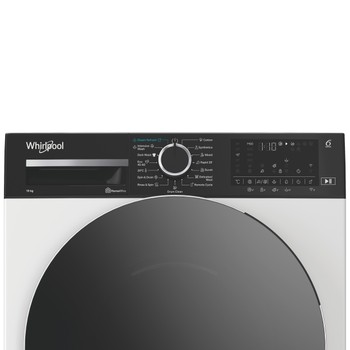 Whirlpool Maşină de spălat rufe Independent WAM 09WBC EE Alb Încărcare frontală A Control panel