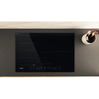 Whirlpool Placa WF S1577 CPNE Preto Induction vitroceramic Lifestyle frontal