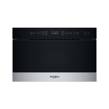 Whirlpool Mikrovalna pećnica Ugradbeni WMN574BXA Nehrđajući čelik Elektronička 22 Mikrovalovi + funkcija roštilja 750 Frontal