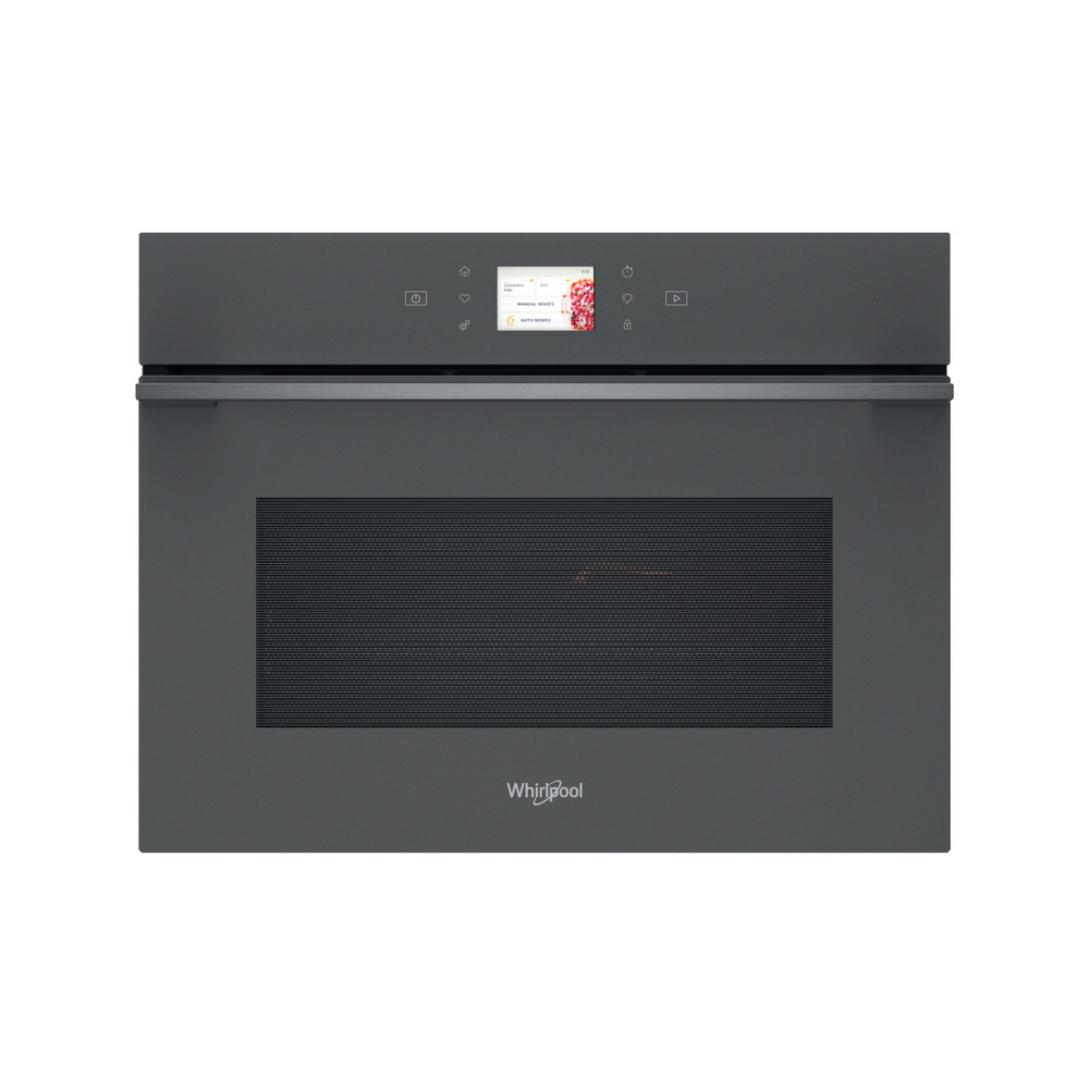 Whirlpool Mikrovlnná trouba Vestavné WCW11O7FHTSSM Stardust grey matte Elektronické 53 Mikrovlny kombi 950 Frontal