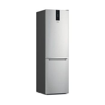 Whirlpool Kombinovaná chladnička s mrazničkou Volně stojící W7X 94T SX Saturn Steel 2 doors Perspective
