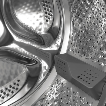 Whirlpool Lavadora Libre instalación WAPM 87W ADS SPT Blanco Cargador frontal A Drum