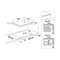 Whirlpool Liesitaso WL S6960 BF Musta Induction vitroceramic Frontal