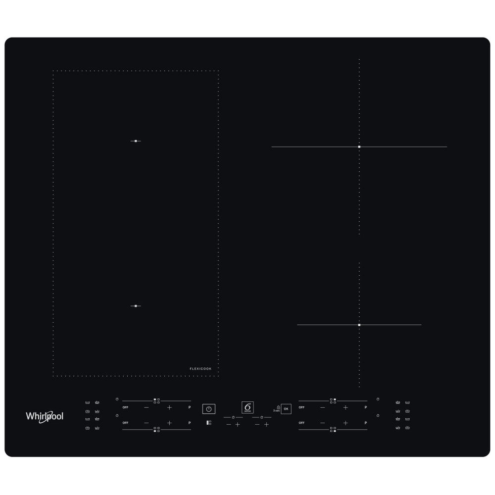 Whirlpool Ploča za kuhanje WL B3360 NE Crna Induction vitroceramic Frontal