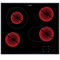 Whirlpool Plīts virsma AKT 8190/BA Melns Radiant vitroceramic Frontal