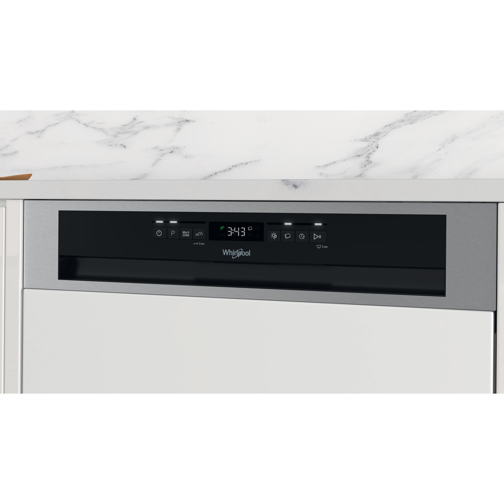 Whirlpool Myčka nádobí Vestavné W0B D841A X Half-integrated C Control panel