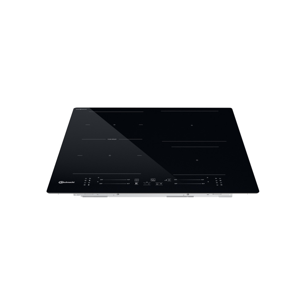 Bauknecht Piano cottura BS 5860F CPNE Nero Induction vitroceramic Frontal top down
