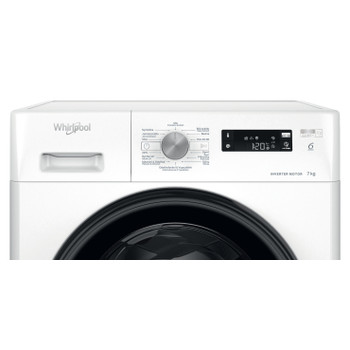 Whirlpool Práčka Voľne stojace FFS 7469 B CS Biela Spredu plnená A Control panel