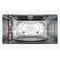 Whirlpool Mikrolaineahi Vabaltseisev MWSC 833 SX Roostevaba Elektrooniline 33 Mikrolained-kombi 900 Perspective