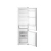 Indesit Combinación de frigorífico / congelador Encastre KINH 1271 B4E Zinc Metal 2 doors Frontal open