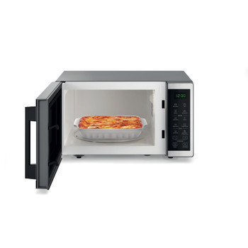 Whirlpool Microgolfoven Vrijstaand MWP 253 SX Inox Elektronisch 25 Microgolven+Grill 900 Frontal open