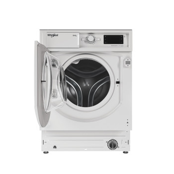 Whirlpool Mosó-szárító Beépíthető BI WDWG 961485 EU Fehér Elöltöltős Frontal open