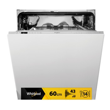 Whirlpool Vaatwasser Ingebouwd WIC 3C33 PE Volledig geïntegreerd D Frontal