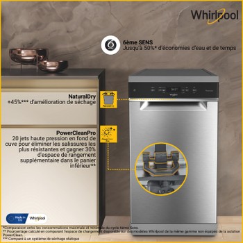 Whirlpool Umývačka riadu Voľne stojace WH6FC11BS7A0X Voľne stojace C Lifestyle detail