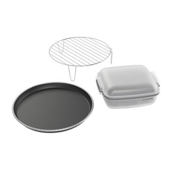 Whirlpool Mikrohullámú sütő Beépíthető AMW 6440 FB Fekete Elektromos 31 Mikrohullám+Grill funkció 1000 Accessory