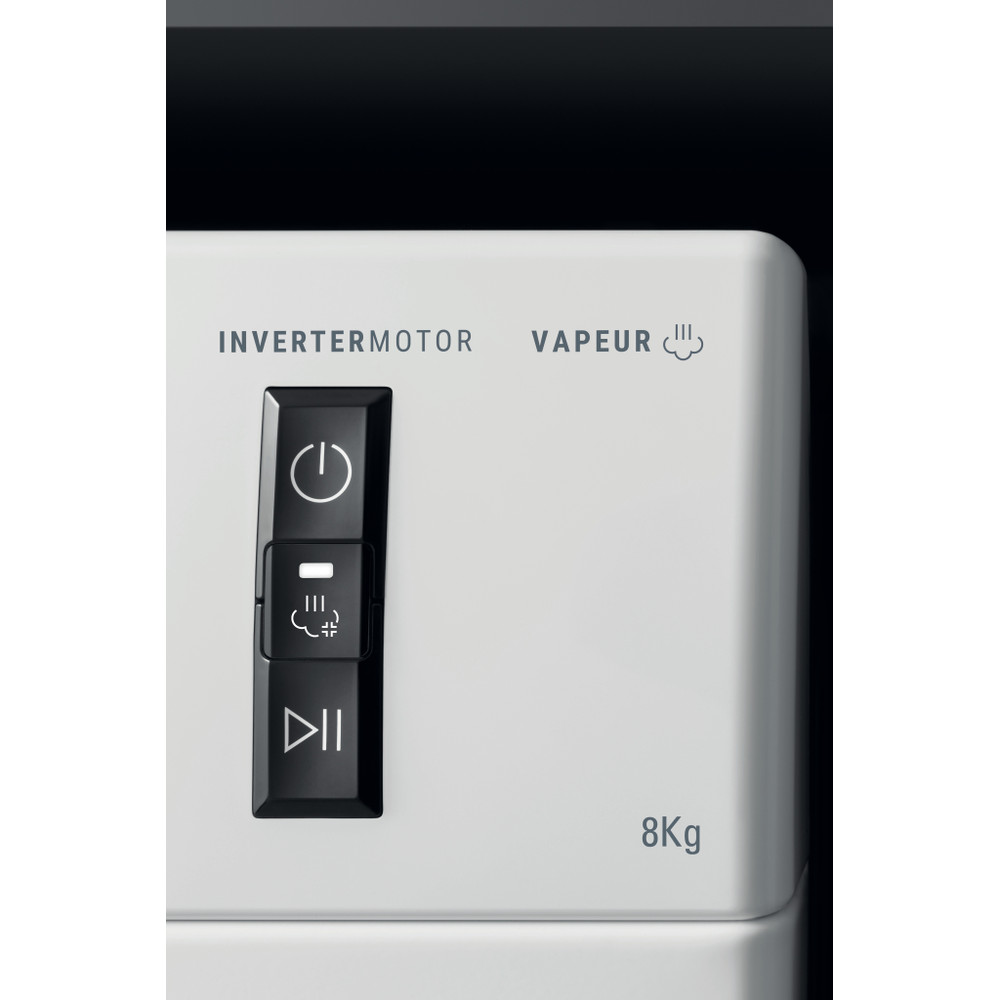 Hotpoint_Ariston Lave-linge Pose-libre CNM11 8448 WK FR Blanc Lave-linge frontal B Lifestyle control panel