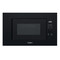 Whirlpool Mikroviļņu krāsns Iebūvējams WMF200G NB Melns Elektronisks 20 Mikroviļņi + Grila funkcija 800 Frontal