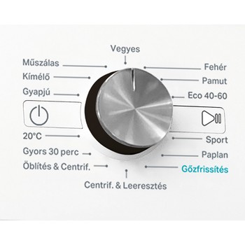 Whirlpool Mosógép Szabadonálló FFB 8489 BV HU Fehér Elöltöltős A Program