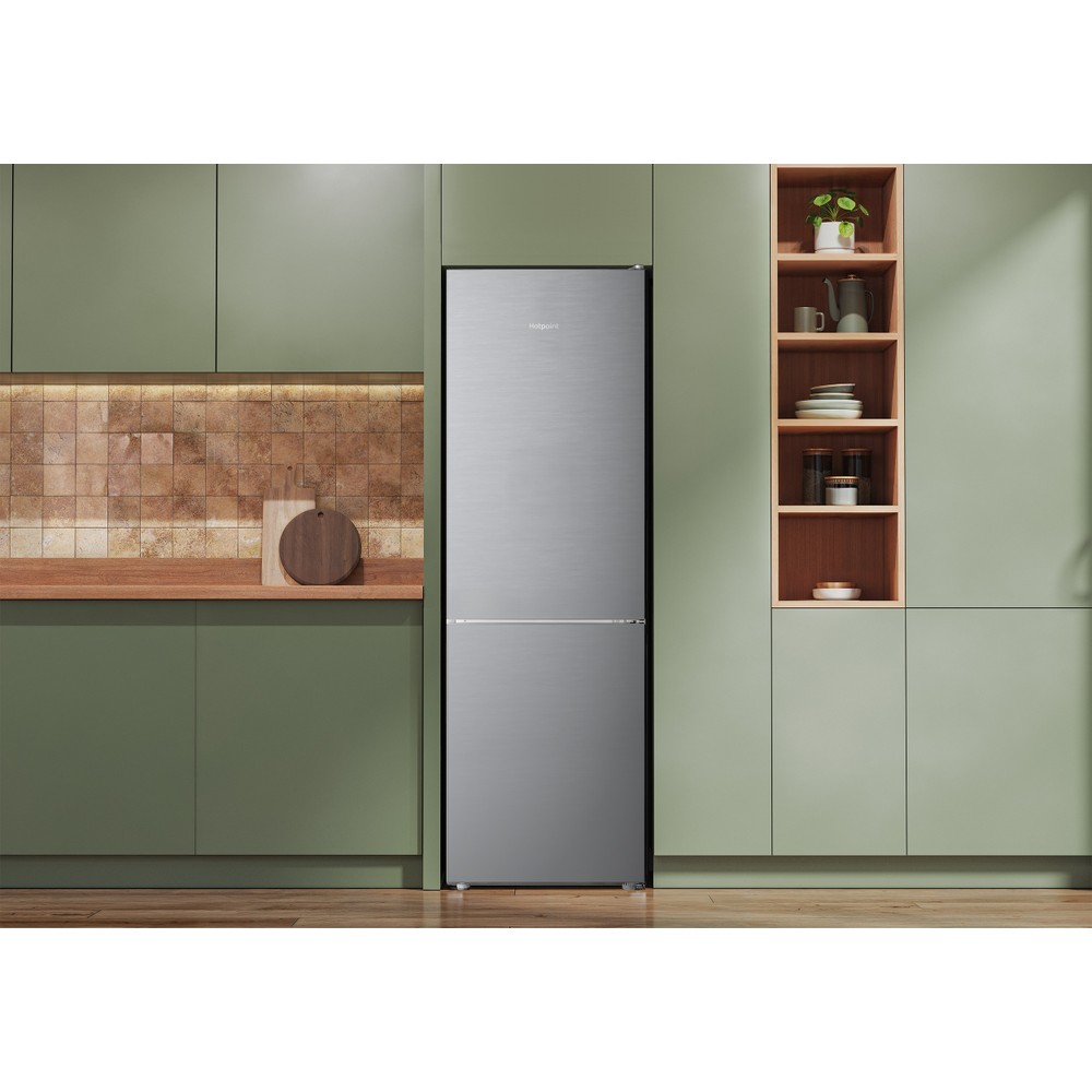 Hotpoint Combinados Libre instalación HPK 25361 XP4E New Silver – ARC 1035 2 doors Lifestyle frontal
