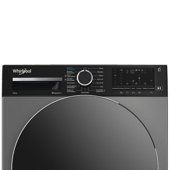 Whirlpool Mosó-szárító Szabadonálló WAD 9636 WBC HU Gray Elöltöltős Control panel