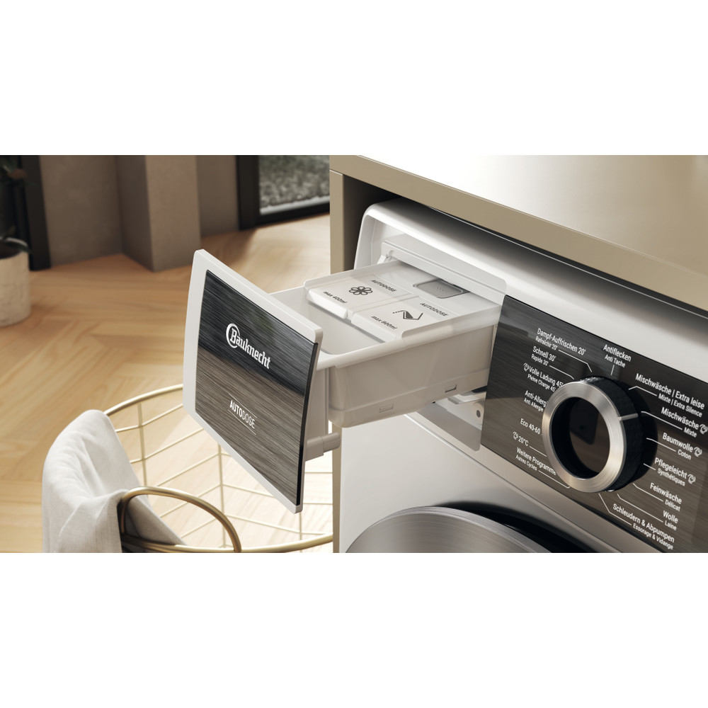Bauknecht Waschmaschine Standgerät B8 99AD SILENCE CH Weiss Frontlader A Drawer
