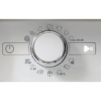 Whirlpool Lavadora Encastre BI WMWG 81484E EU Blanco Cargador frontal C Control panel