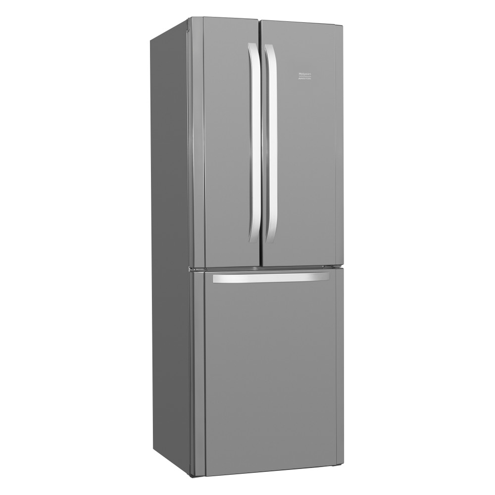 Hotpoint_Ariston Combiné Pose-libre E3D X1 Inox 3 portes Perspective