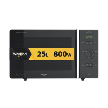Whirlpool Microondas Libre instalación MCP 346 SL Plata Electrónico 25 MW + Función Grill 800 Frontal