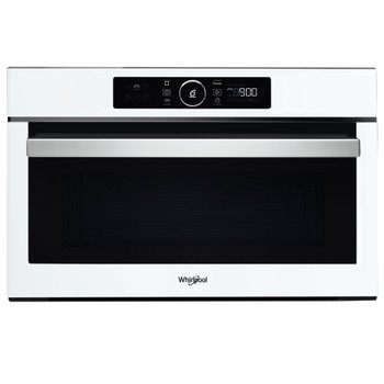 Whirlpool Mikrohullámú sütő Beépíthető AMW 730/WH Fehér Elektromos 31 Mikrohullám+Grill funkció 1000 Frontal