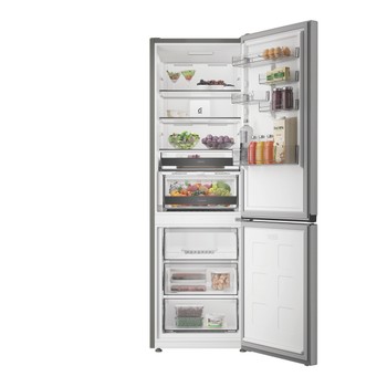 Whirlpool Kombinirani hladnjak Samostojeći WHK 22372 X5EA1 ARC 764 Manhattan Gray 2 doors Lifestyle frontal open