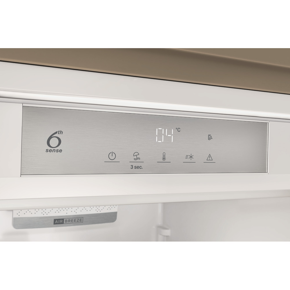 Whirlpool Koelkast Inbouw WHSD18A013C2 Staal Control panel