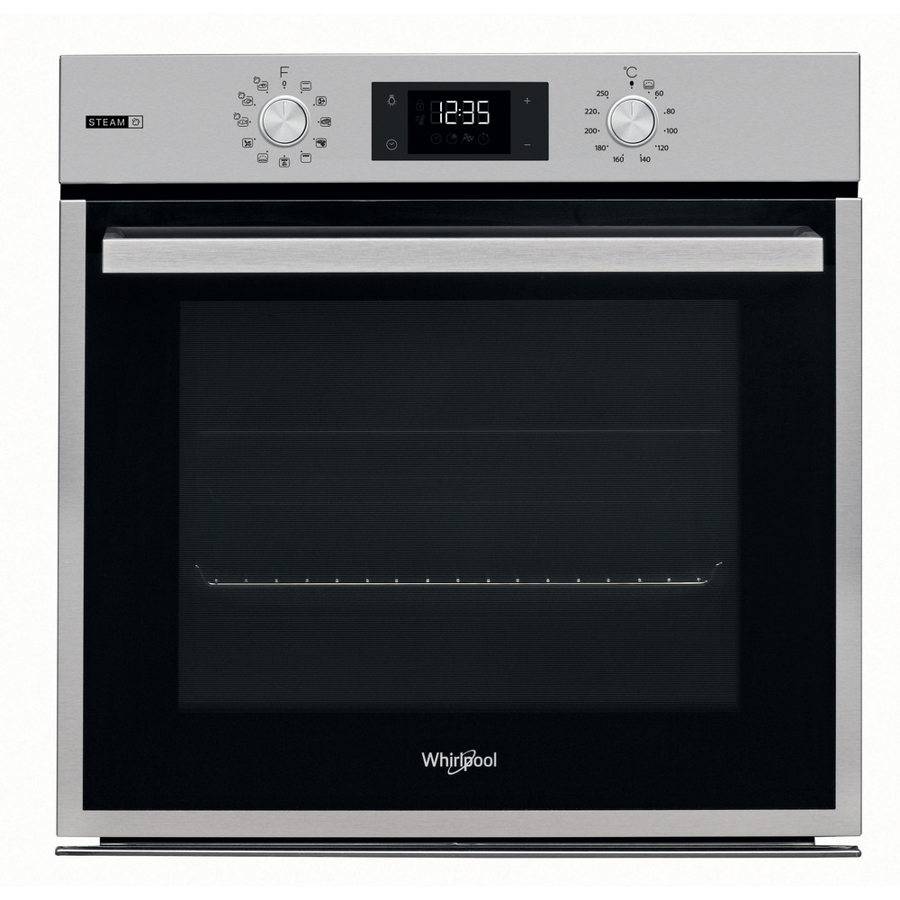 Whirlpool Sütő Beépíthető OAS KC8V1SW IX Elektromos A+ Frontal