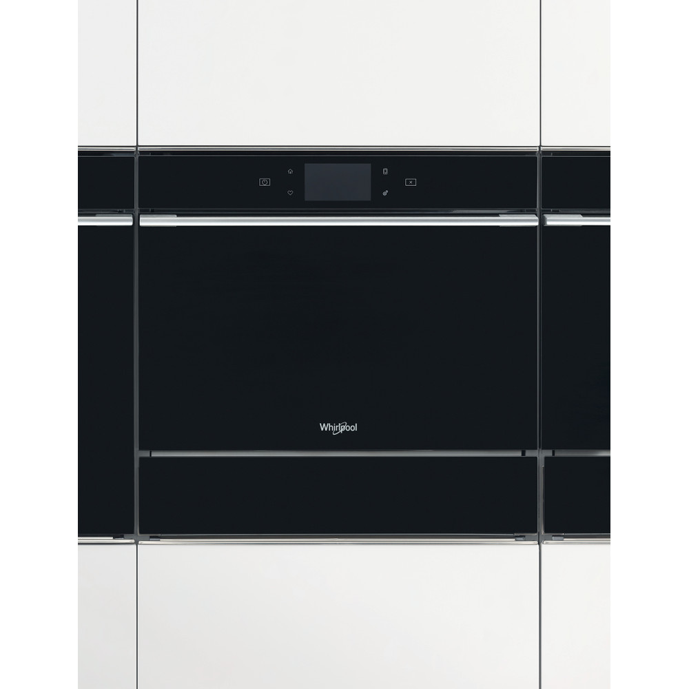 Whirlpool Micro-ondas Encastre W11 MW161 Cinza Escuro Eletrónico 40 MO Combinado 900 Lifestyle frontal