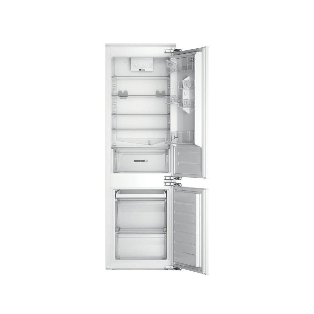 Bauknecht Kühl-Gefrierkombination Einbaugerät BKC18D011V1 Weiss 2 Türen Frontal open
