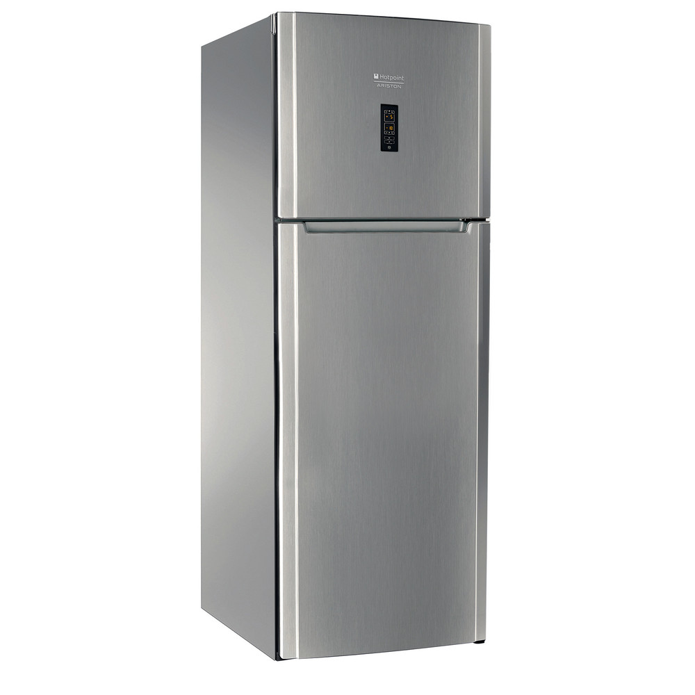 Ariston Fridge Freezer Free-standing ENXTY 19222 X FW (MA) Inox Look 2 doors Perspective