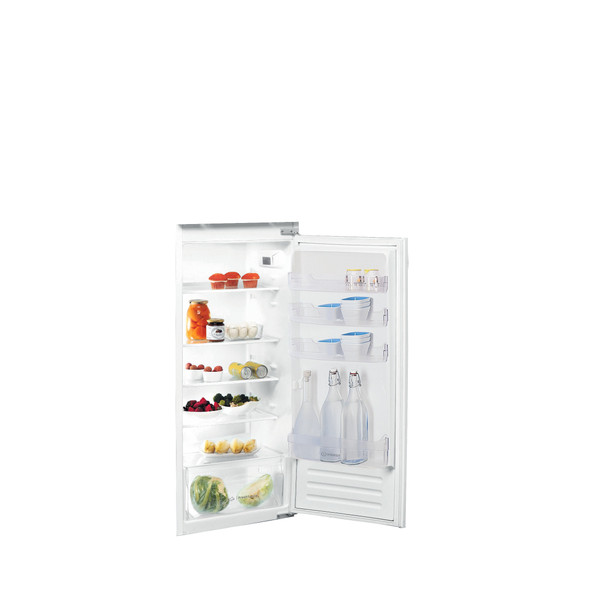 Indesit Koelkast Inbouw S 12 A1 D/I 2 Inox Perspective open