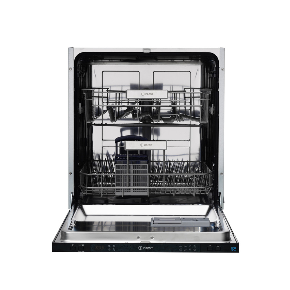 „Indesit“ Indaplovė Įmontuojama IN2IE13CNO8 Full-integrated E Frontal open