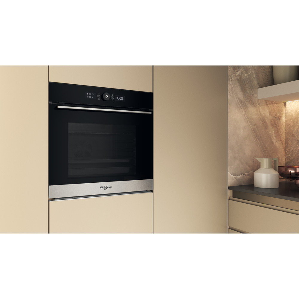 Whirlpool Ovn Integrert WOI5S8HM0SX Elektrisk A+ Lifestyle perspective