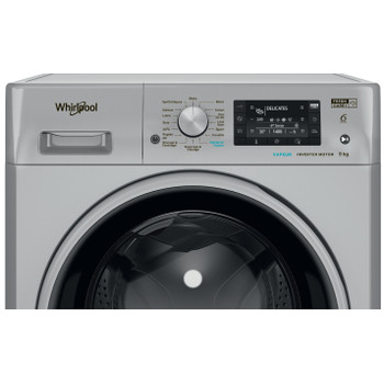 Whirlpool Lave-linge Pose-libre FFWD 9248 SBS V NA Argent Front loader A+++ Control panel