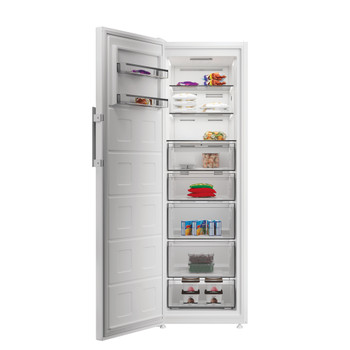 Whirlpool Mraznička Voľne stojace WHMFF 6312 W4E White - ARC P1 Lifestyle frontal open