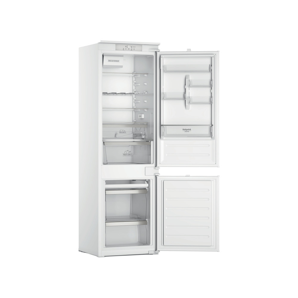 Hotpoint_Ariston Combinados Encastre HAC18D013C1 Branco 2 doors Perspective open