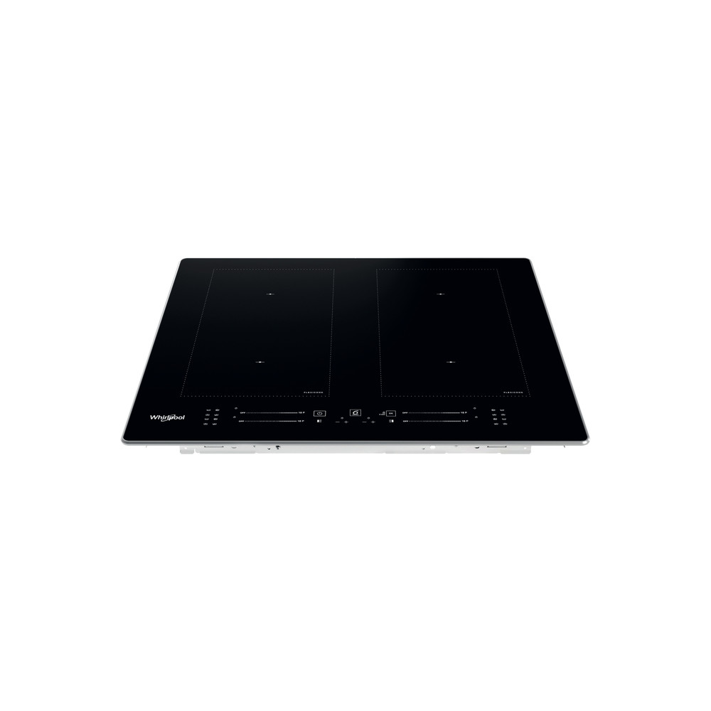 Whirlpool Főzőlap WL S8560 AL Fekete Induction vitroceramic Frontal top down